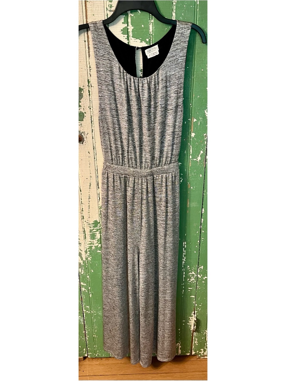 ANTHROPOLOGIE Silver Romper Meadow Rue Size Medium